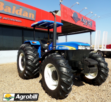 Jogo de Pneu Fino E Roda Para Trator New Holland 7630 em Boa 672846