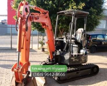 Mini escavadeira doosan dx27z ano 14