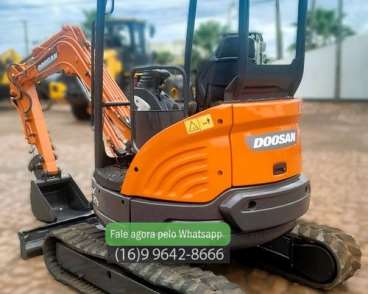 Mini escavadeira doosan dx27z ano 14