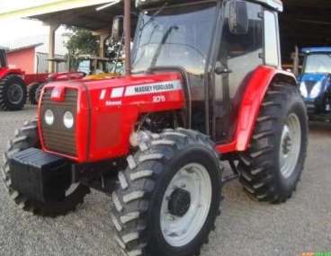 Trator mf 275 4x4 cabinado 2008 trator mf 275 4x4