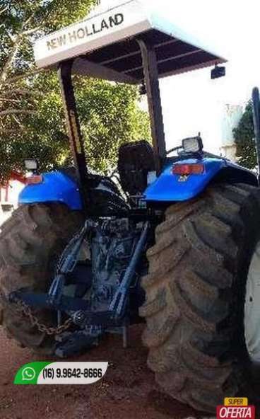 Trator ford/new holland tm 140 4x4 ano 01